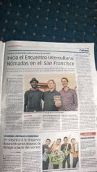 Mexican newspaper from the Tour in 2016